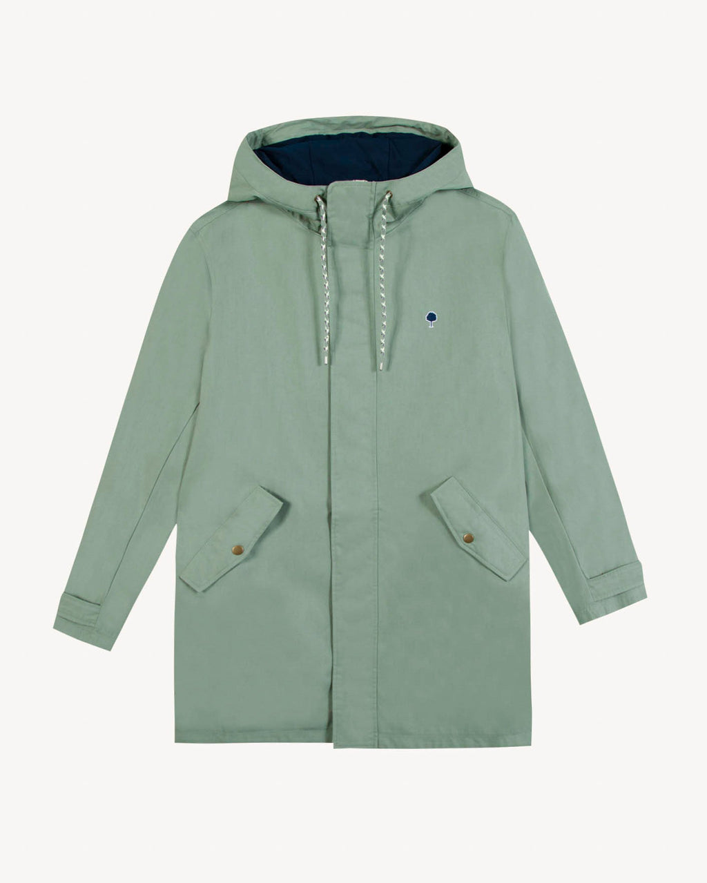 Chaqueta Cortavientos Verde Claro
