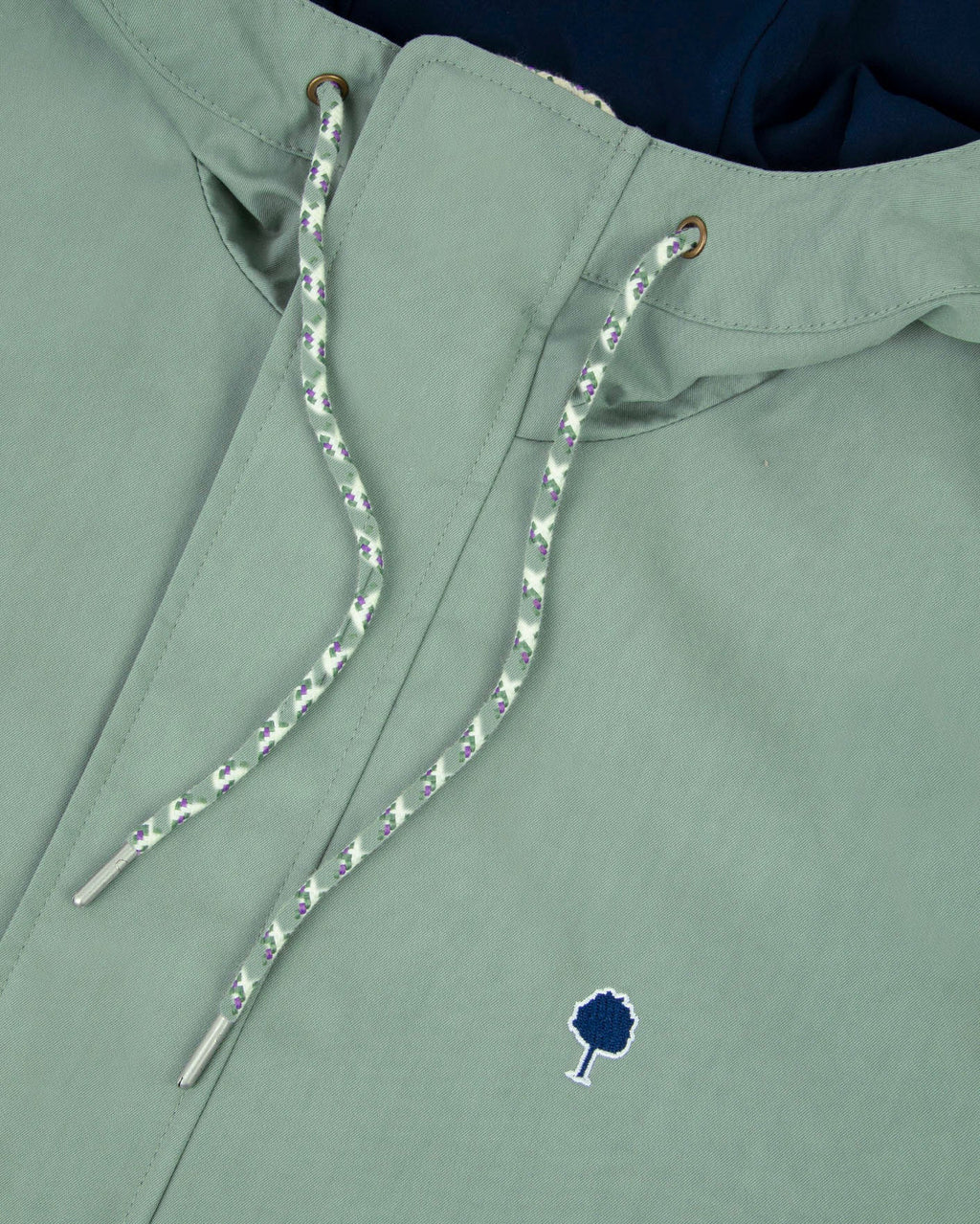 Chaqueta Cortavientos Verde Claro