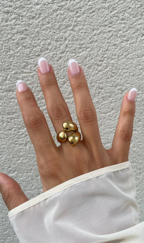 Bague Triple Drop