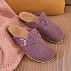 Zuecos Lila - Mujer