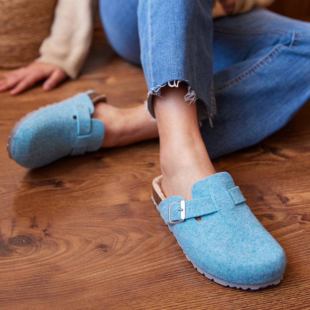 Blue Clogs - Women