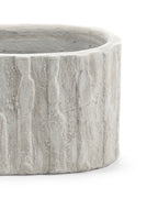 Pottery Rift - Jardinière Basse 03 - Grès - Blanc Cassé
