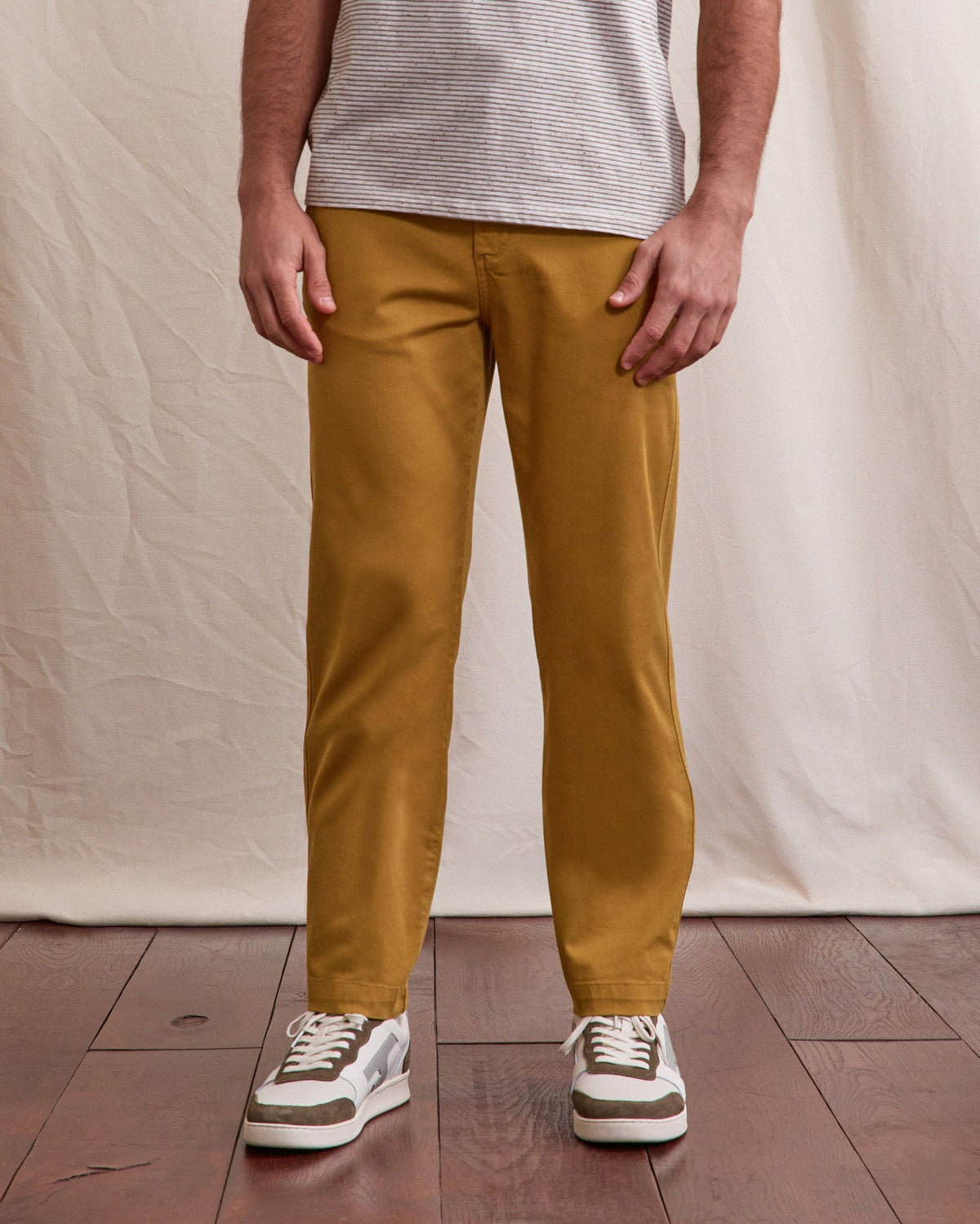 Chino Beige Clair Coton Bio