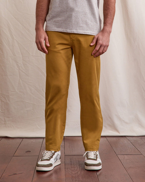 Chino Beige Clair Coton Bio