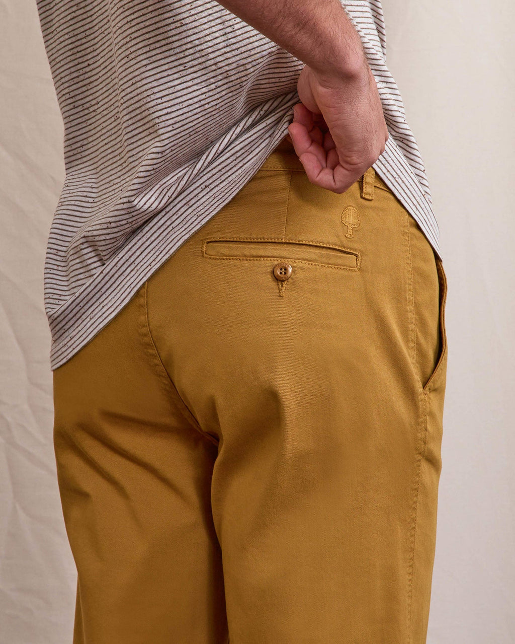 Chino Beige Clair Coton Bio