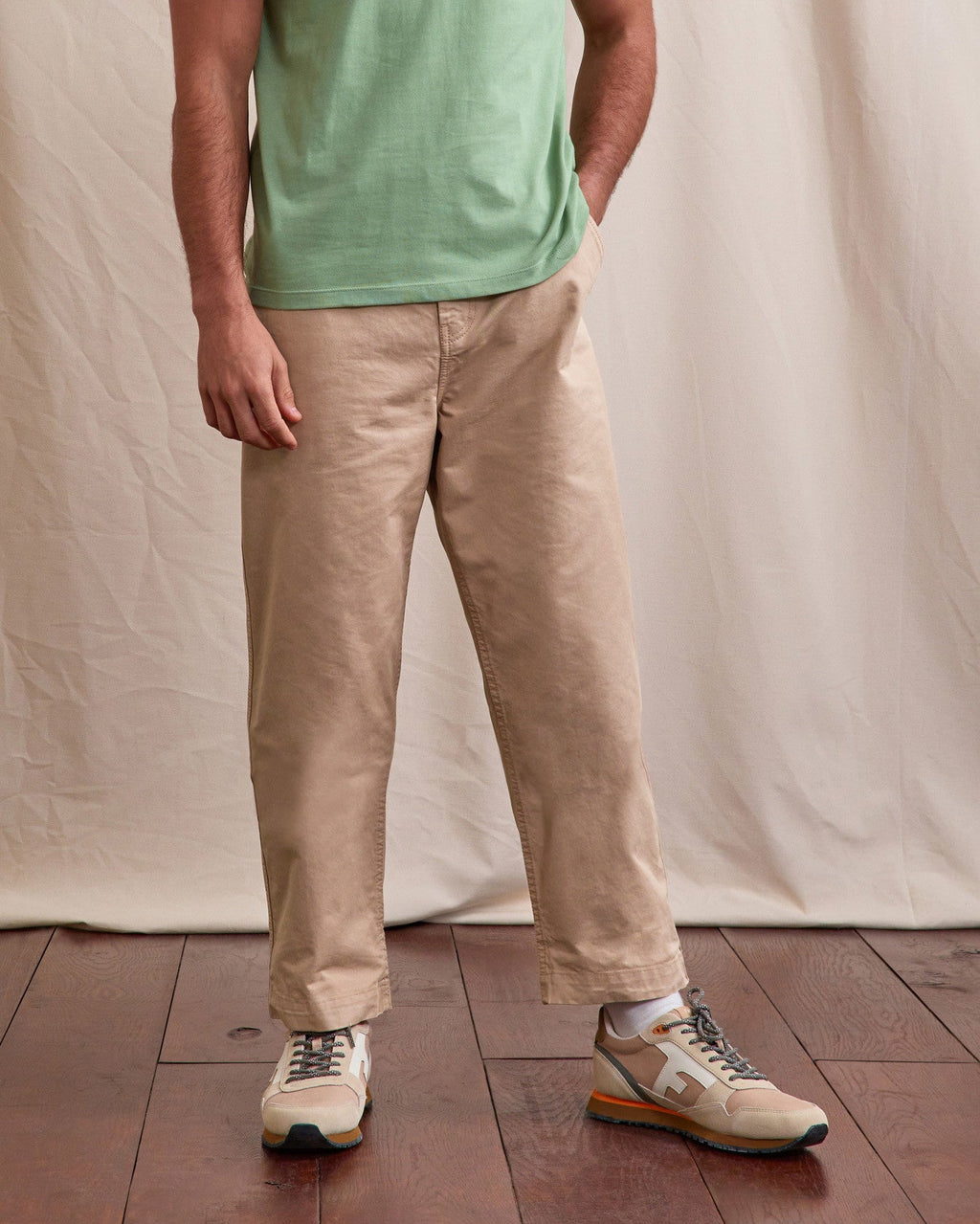 Pantalon Chino Taupe