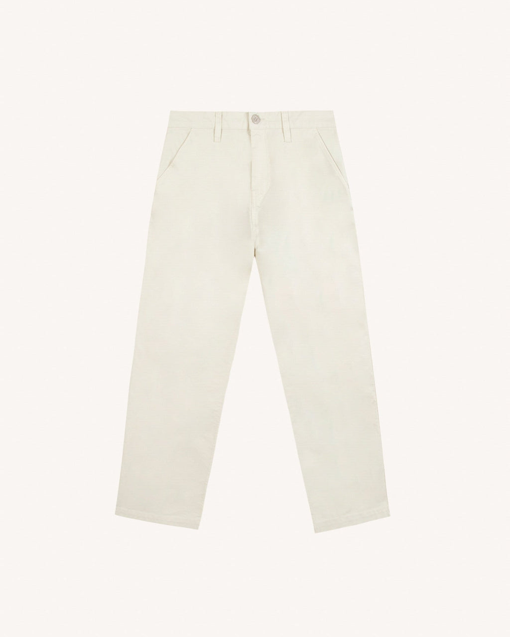 Pantaloni chino écru