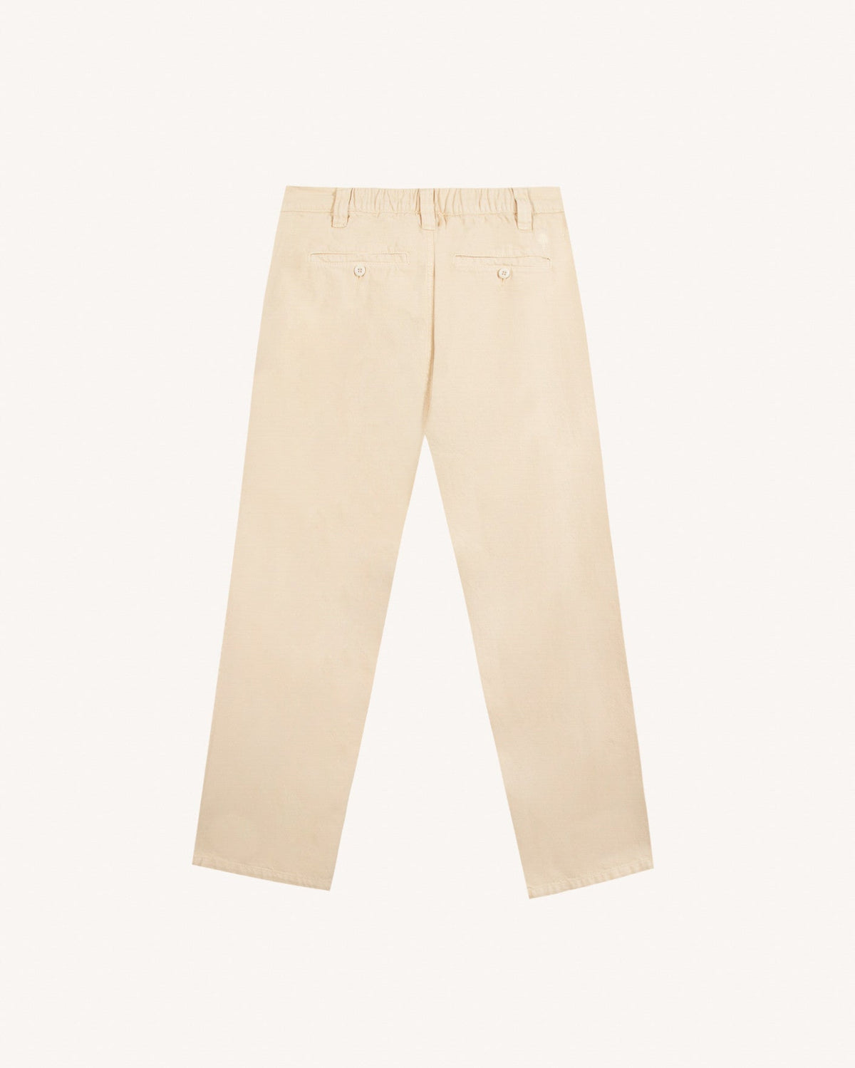Ecru Chino Trousers