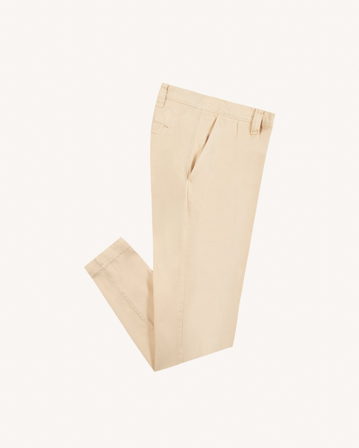 Ecru Chino Trousers