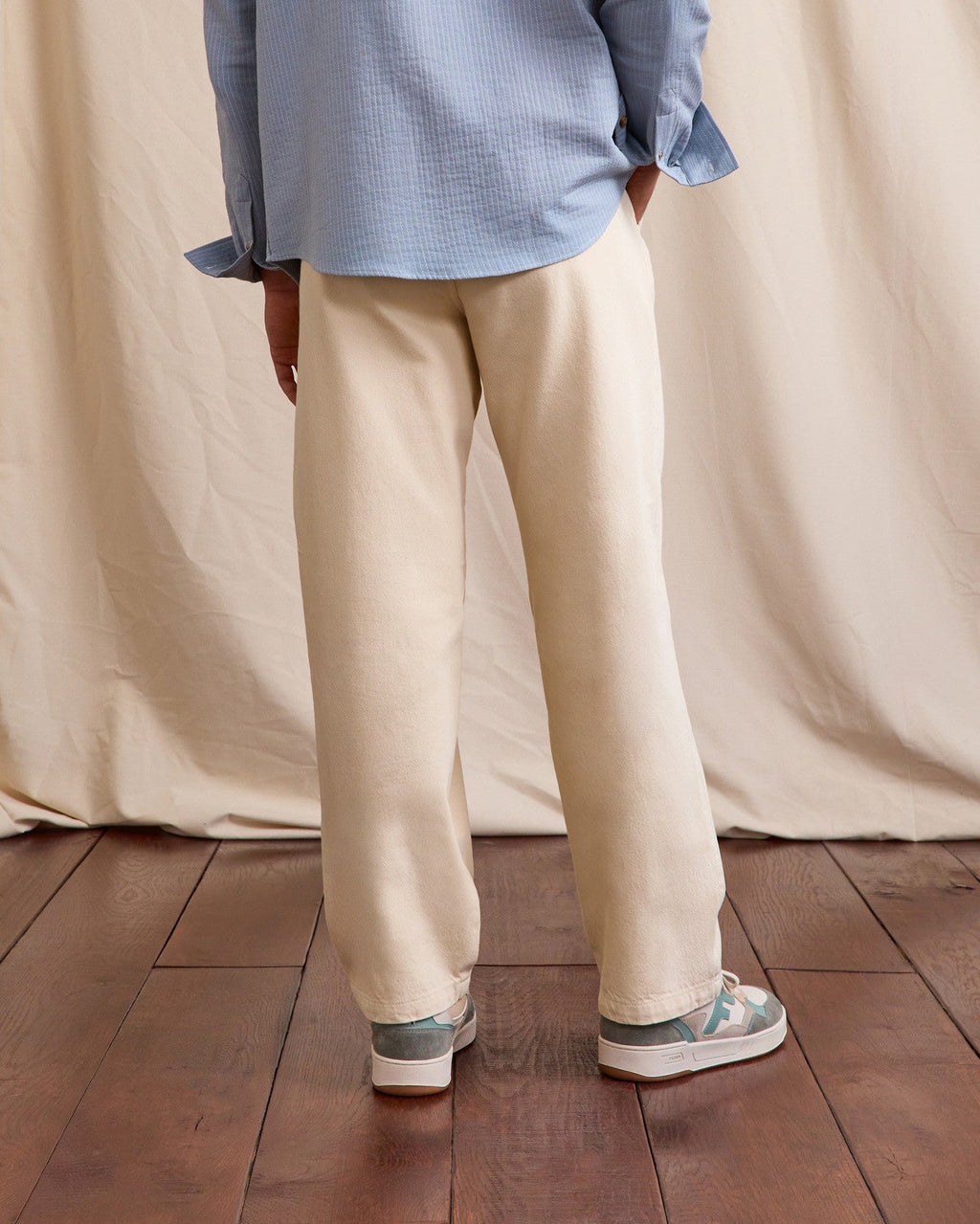Ecru Chino Trousers