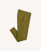 Dark Khaki Chino Trousers