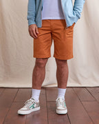 Bermuda color mattone chiaro in cotone