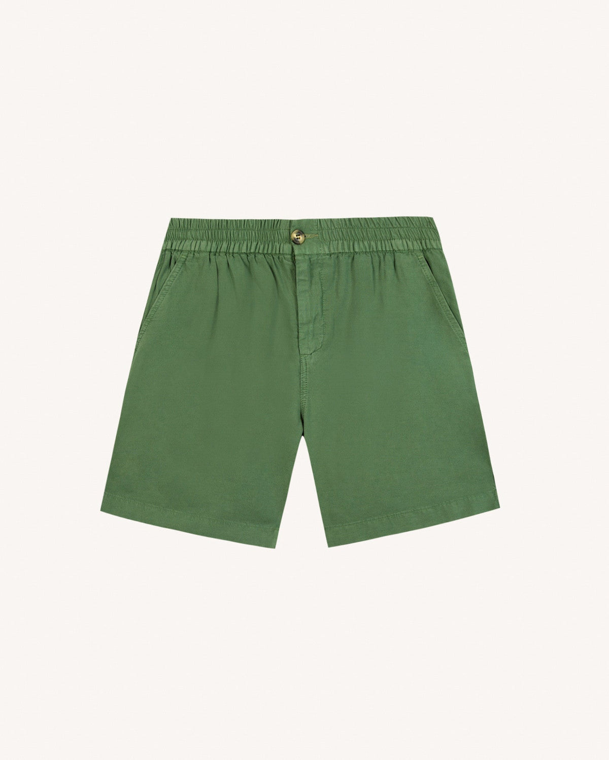 Short verde abete in lyocell