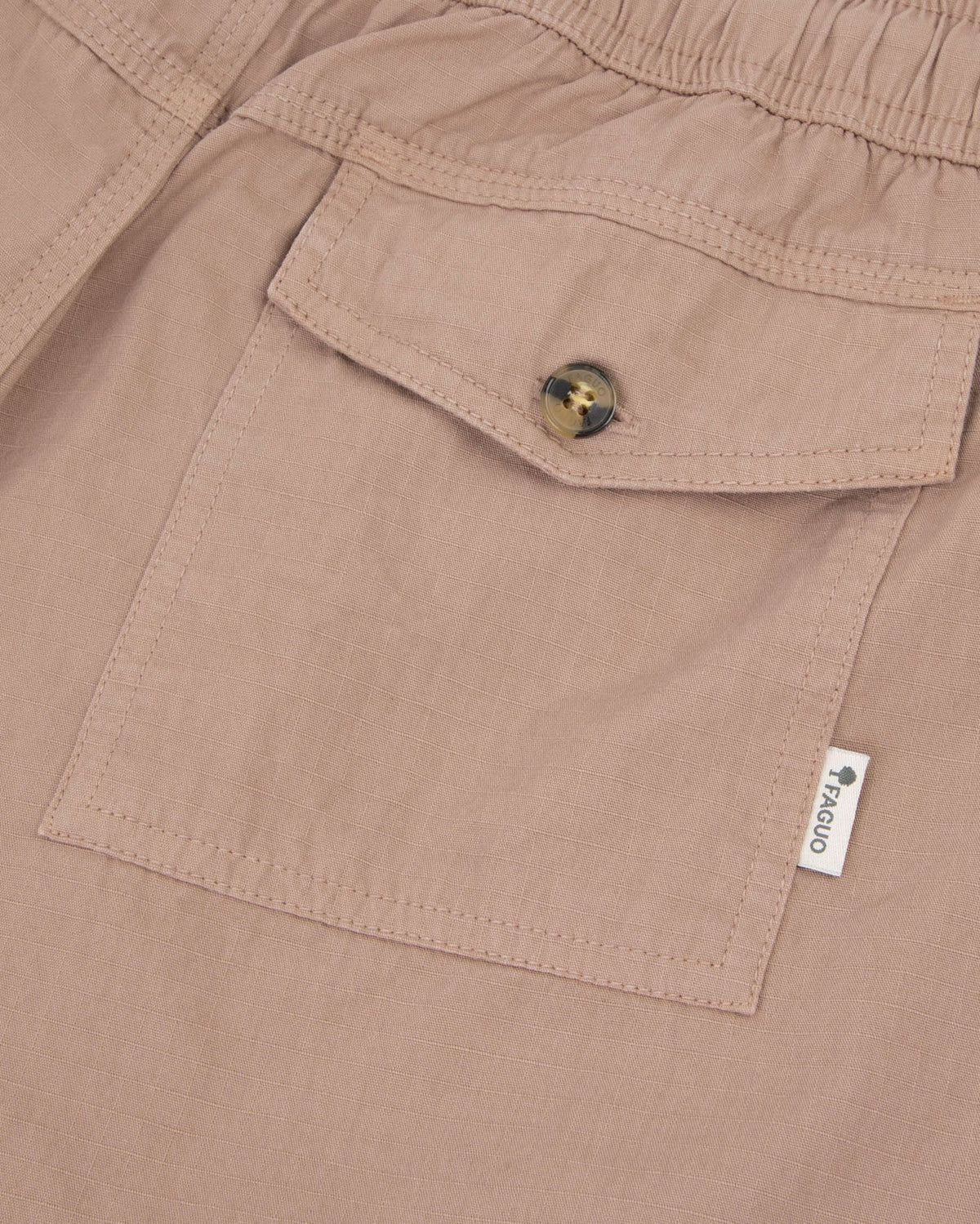 Pantalón corto topo de algodón