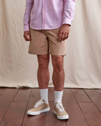 Pantalón corto topo de algodón