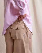 Pantalón corto topo de algodón