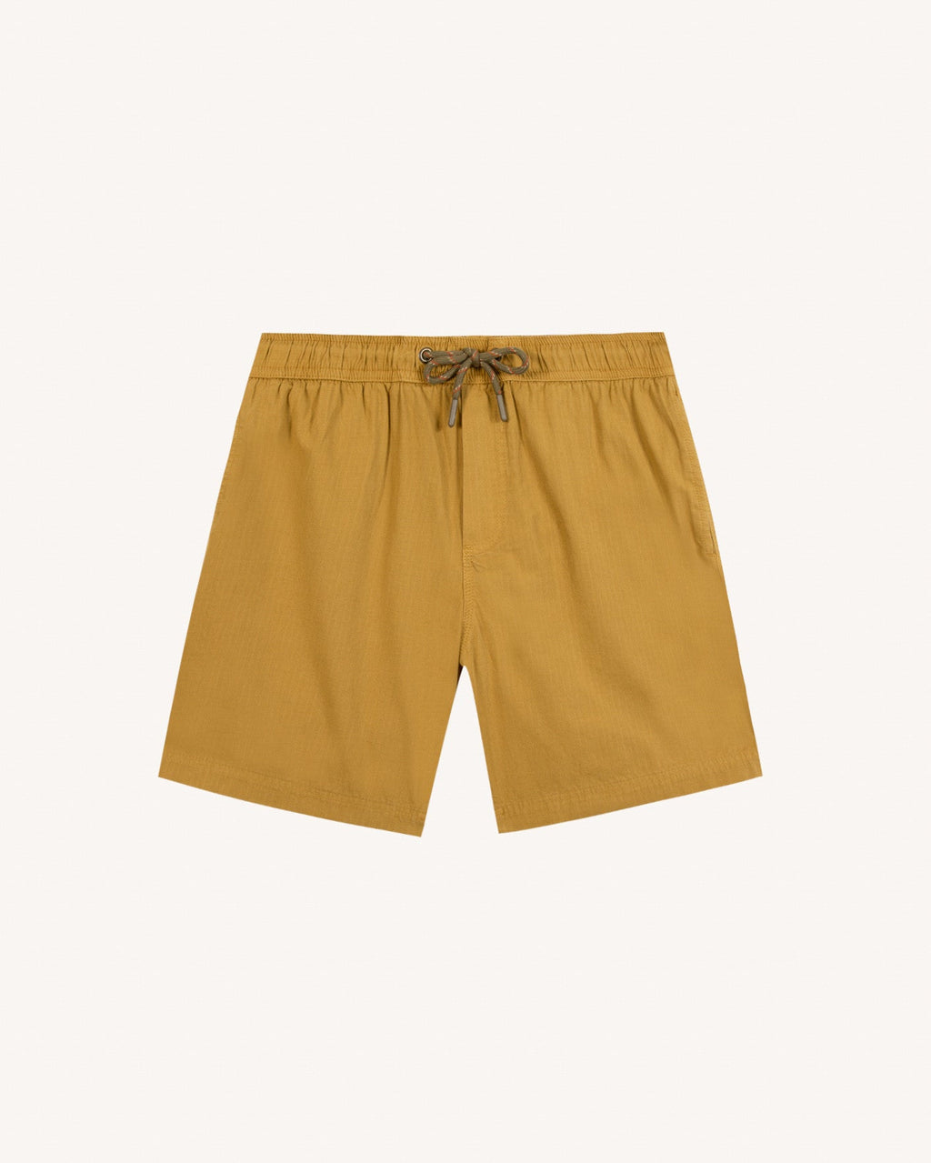 Light Beige Cotton Shorts