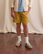 Light Beige Cotton Shorts