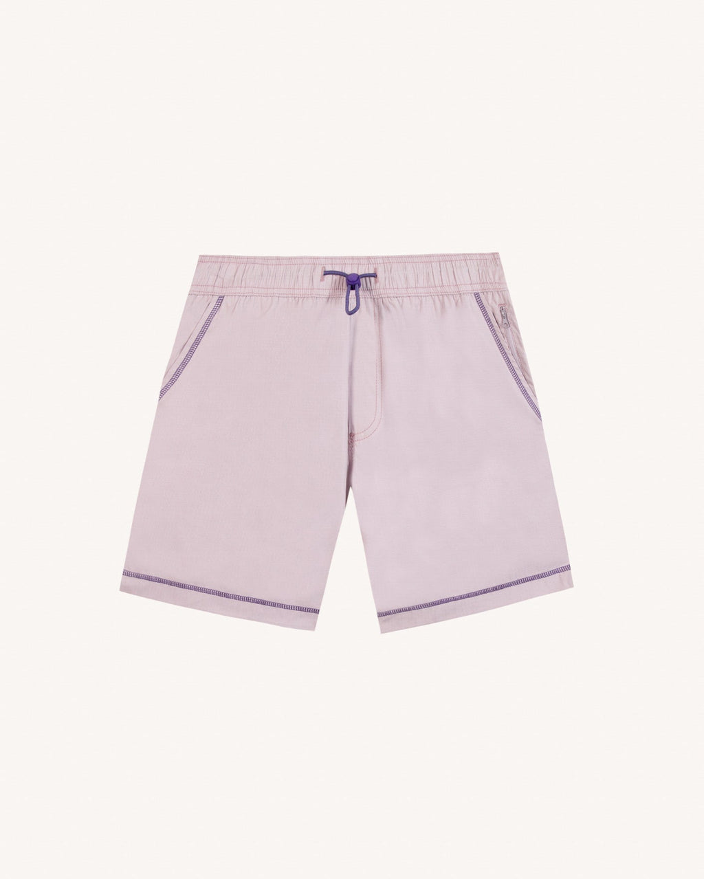 Short Rose Grisé Coton
