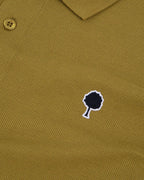 Polo Kaki Foncé Coton
