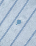 Polo azul claro de algodón