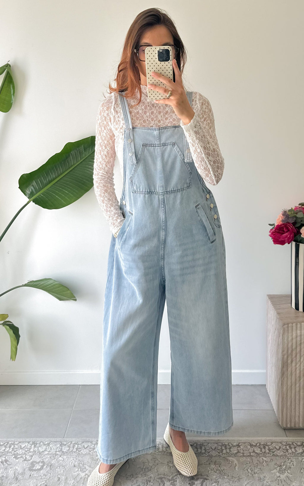 Salopette In Jeans Matera - Blu