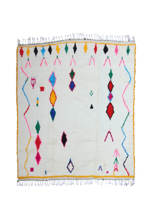 Tapis Berbère Coloré - 290 x 290 cm