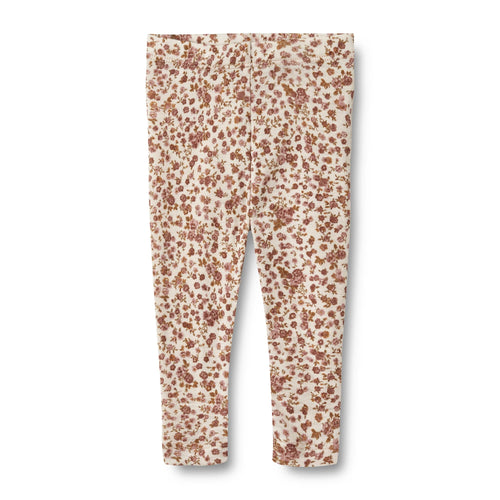 Legging En Laine Agi - Rose Flowers - Bébé