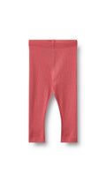 Leggings a costine Maddy - Lampone