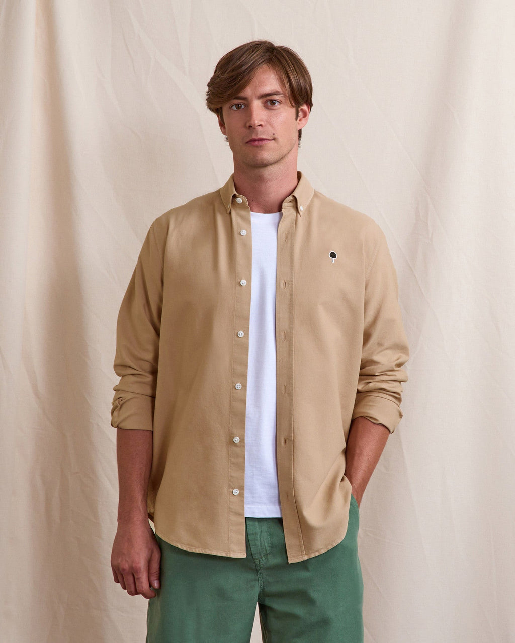 Chemise Taupe