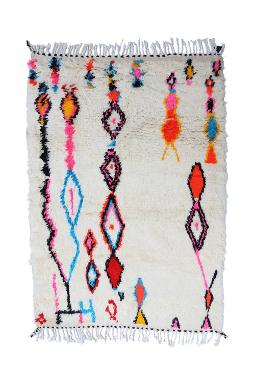 Tapis Berbère Coloré - 185 x 140 cm