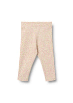 Leggings in jersey Jules - Fiori corallo
