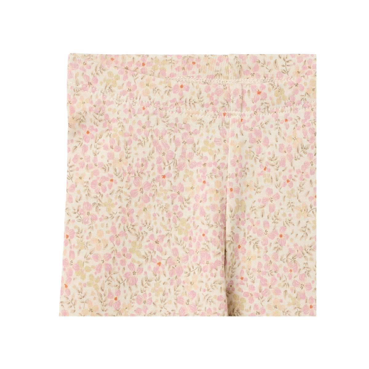 Leggings in jersey Jules - Fiori corallo