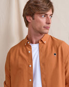 Camicia color mattone chiaro