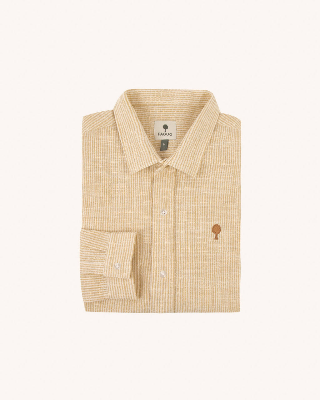 Chemise Crème Et Jaune