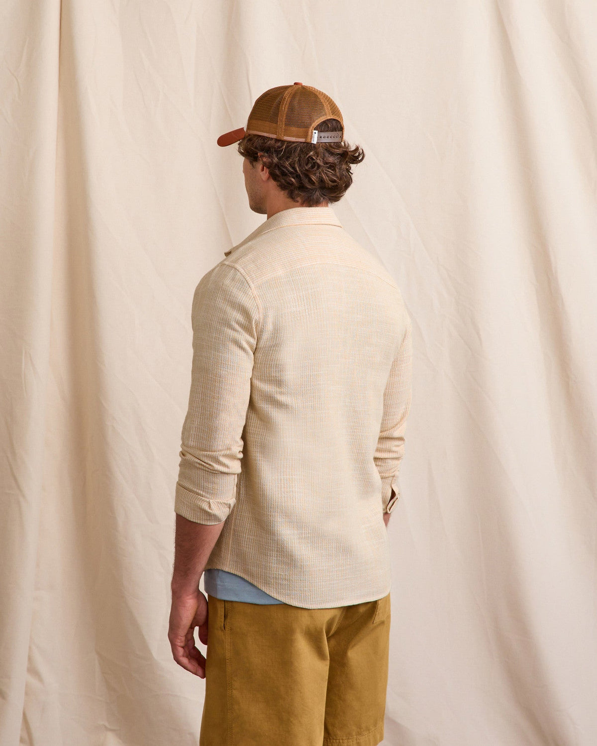 Chemise Crème Et Jaune