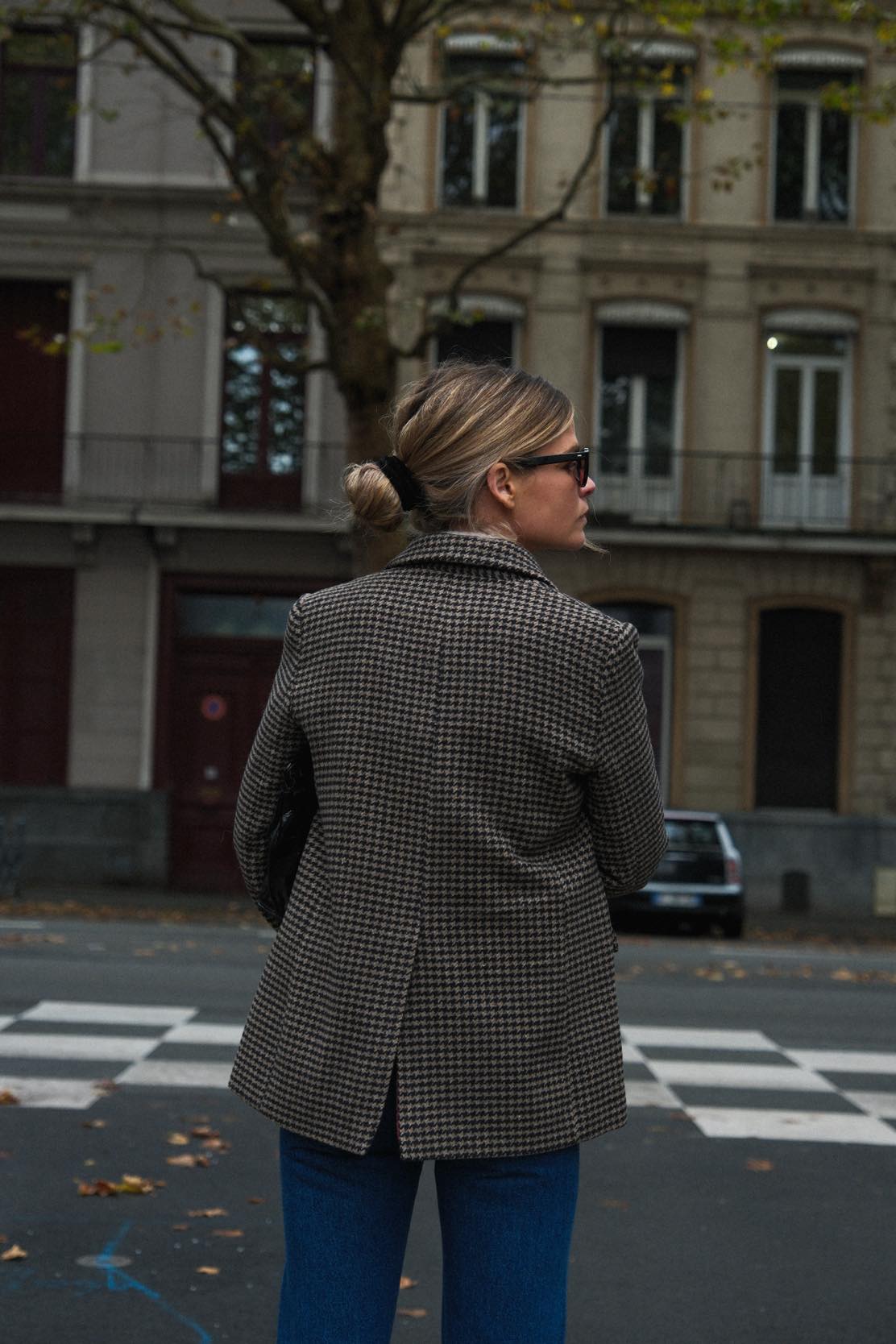 Gustave Houndstooth Blazer