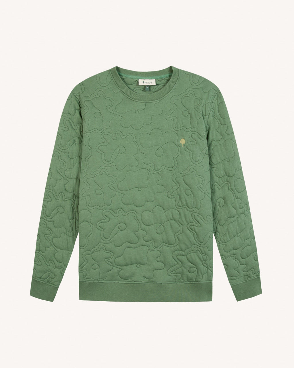Forest Green Crew-Neck Sweatshirt
