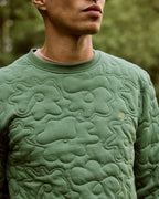 Forest Green Crew-Neck Sweatshirt