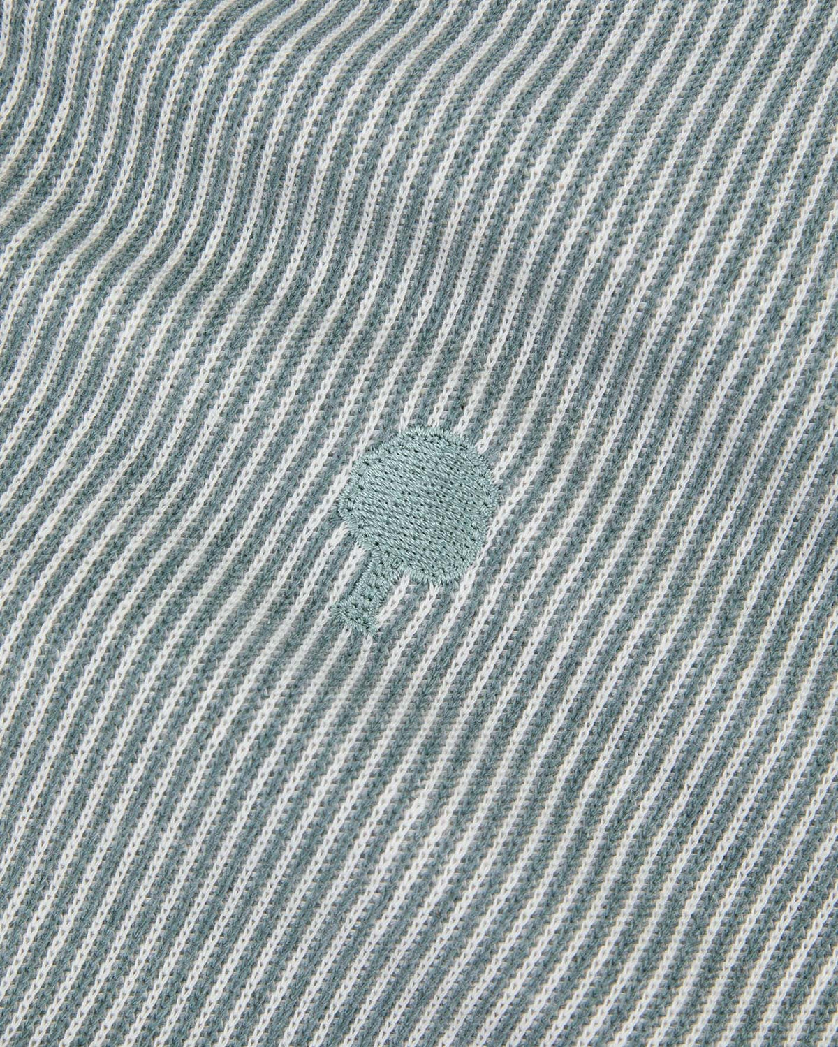 Sudadera De Cuello Redondo Crudo Y Verde Claro