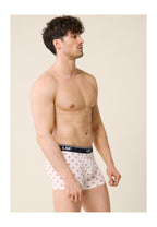 Boxer Marius Petit Coeur En Coton - Rouge Cerise