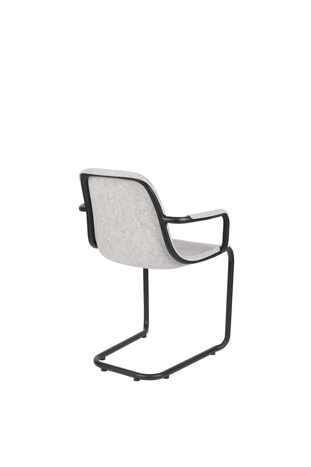 Thirsty - Dining Room Armchair - Recycled Plastic - Ash Gray