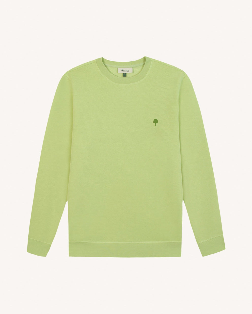 Sweat Col Rond Vert Anis