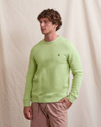 Sweat Col Rond Vert Anis