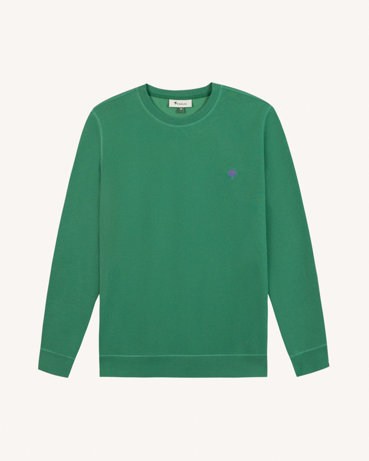 Sweat Col Rond Vert Émeraude