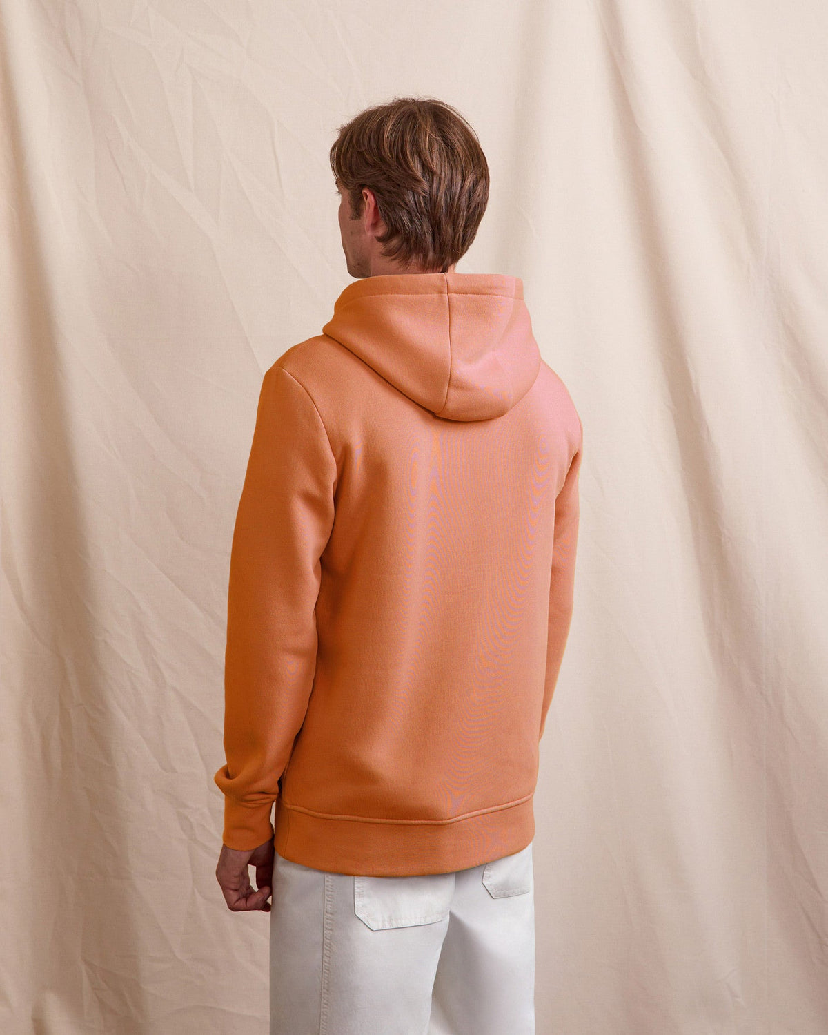 Sweat À Capuche Brique Clair