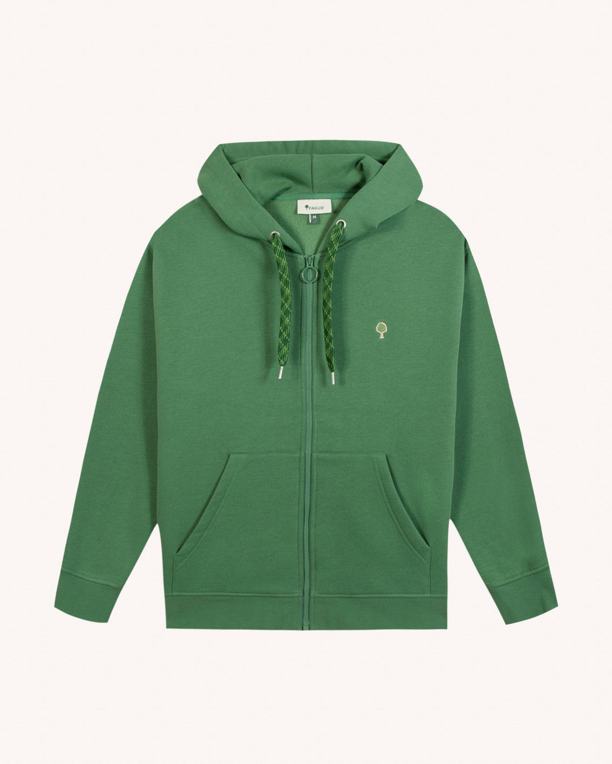 Forest Green Zip-up Hoodie