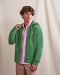 Forest Green Zip-up Hoodie