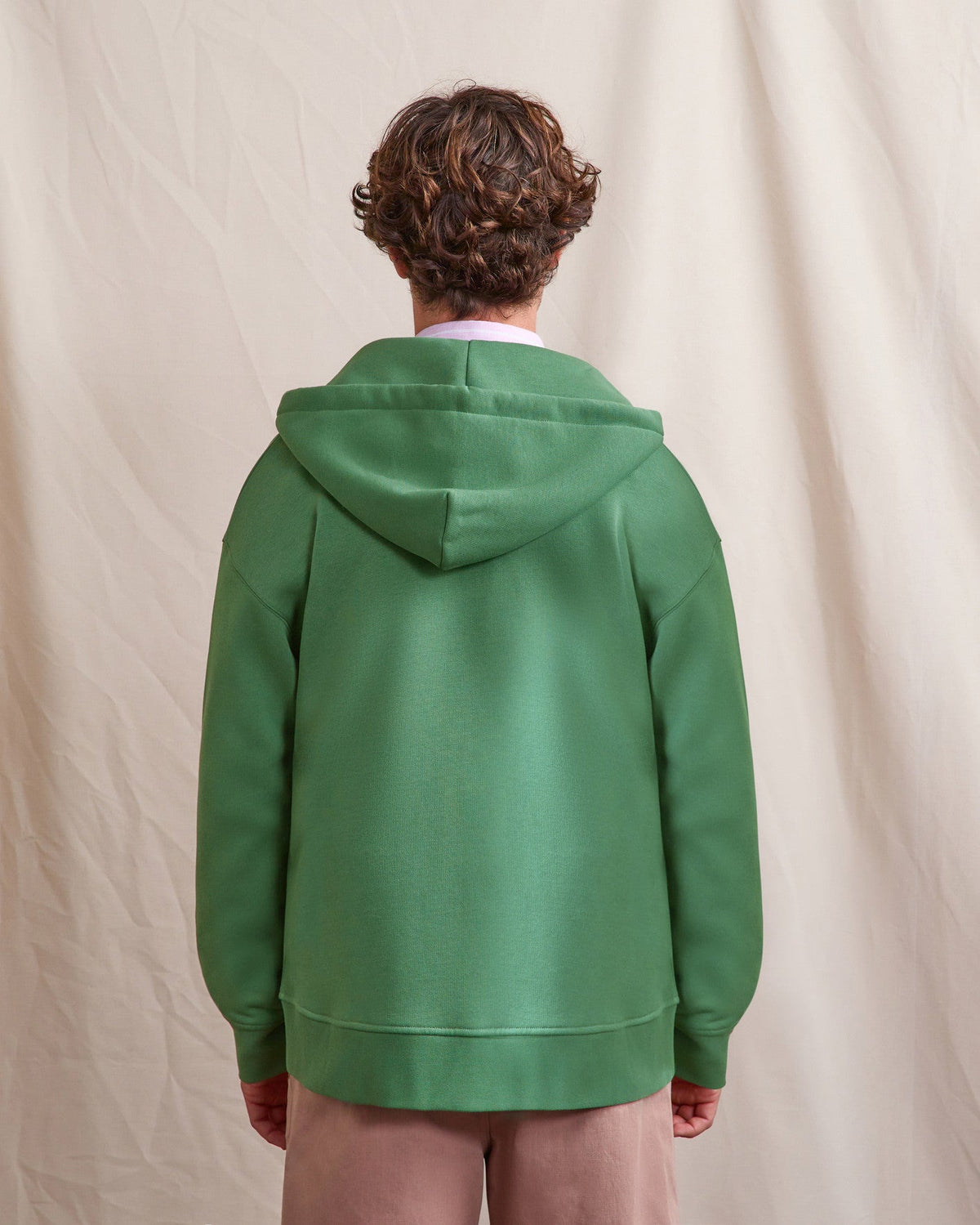 Forest Green Zip-up Hoodie