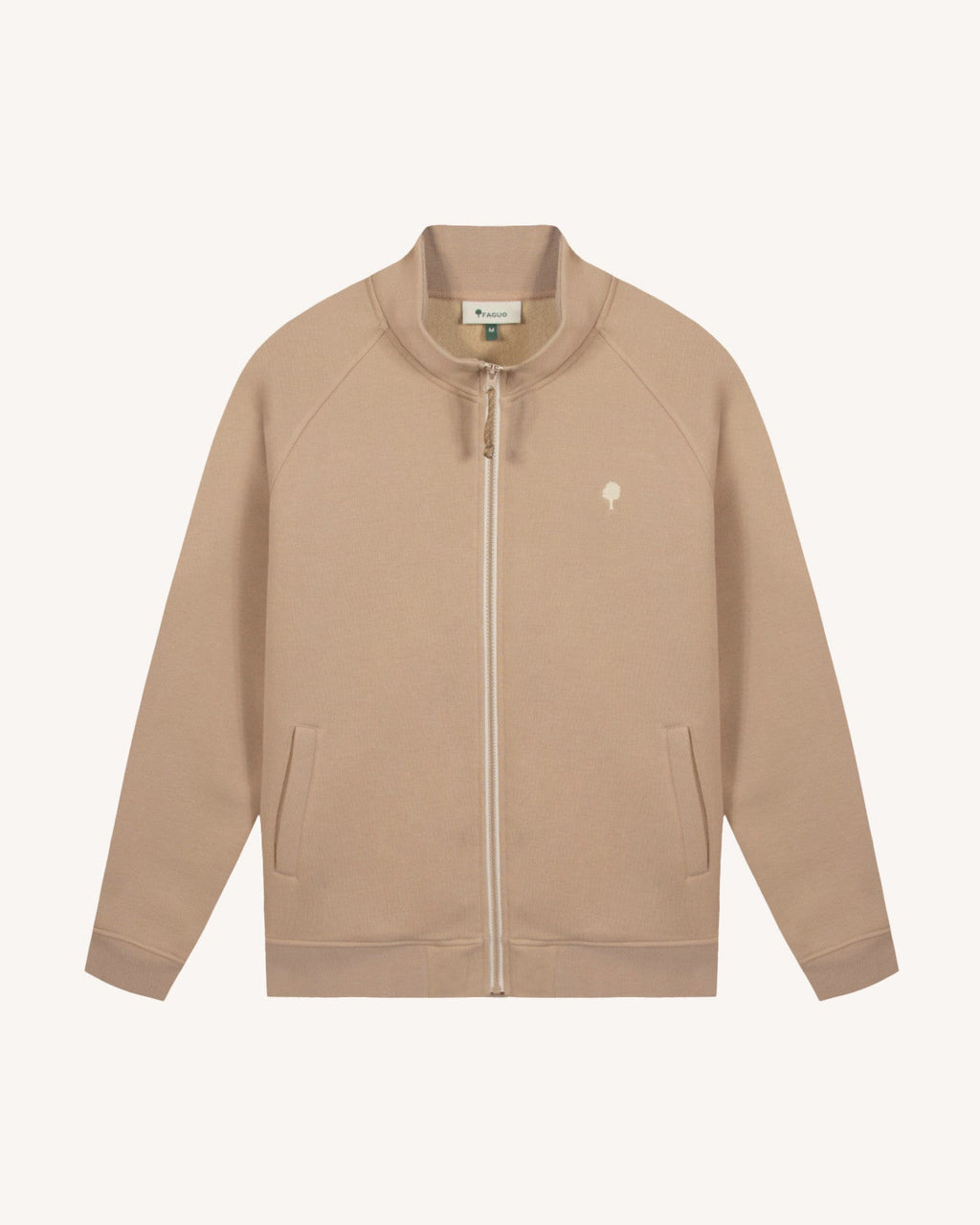 Sweat Zippé Taupe